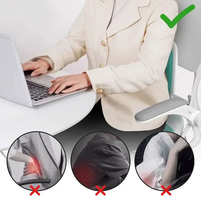 وسادة كرسي مكتب مريحة مع دعم قطني