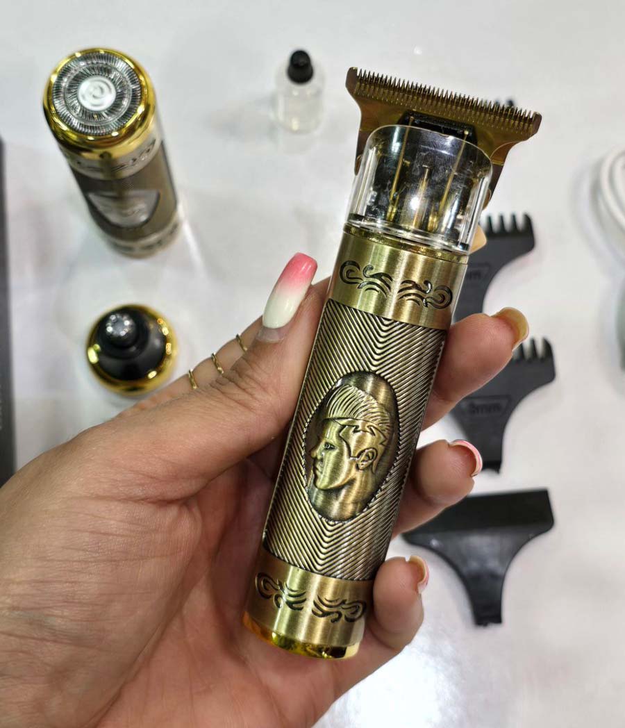 باك الحلاقة الذهبي المميز ذات جودة عالية متعدد الاستخدامات